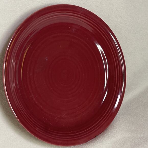 Fiesta Classic Rim 7.25" Salad Plate | Red| - Picture 2 of 4